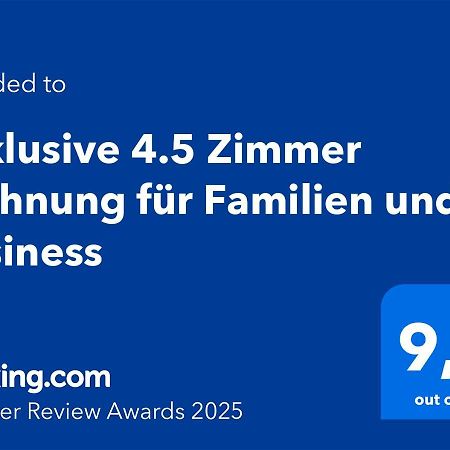 Exklusive 4.5 Zimmer Wohnung Fuer Familien Und Business Eschenz Exteriör bild